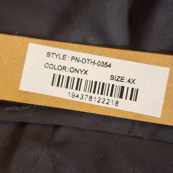 2pcs SKIMS JELLY SHEER DIPPED THONG/ ONYX/NWT - Picture 10 of 11